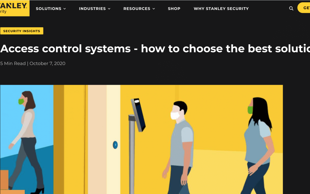 Blog – Access Control Systems – how to choose the best solution